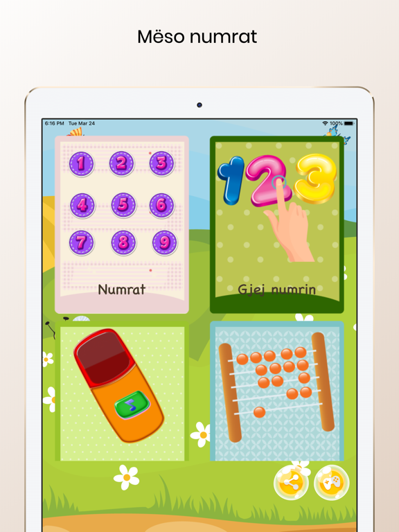 123 Mëso numrat iPad screenshot