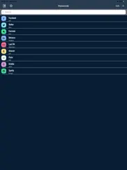 secure secret password manager iPad Captures Décran 1