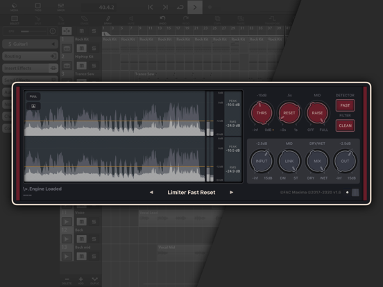 FAC Maxima iPad screenshot 7 - Music app
