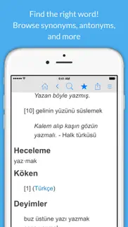 turkish dictionary & thesaurus iphone screenshot 3