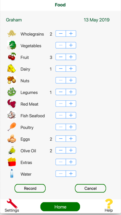 Screenshot #3 pour My Food and Mood