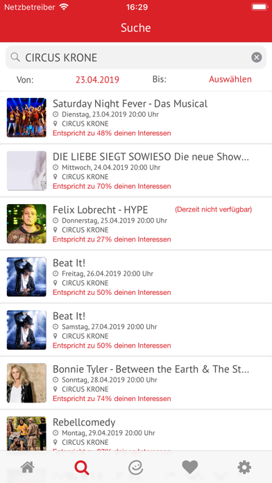 Screenshot #3 pour in münchen Eventguide
