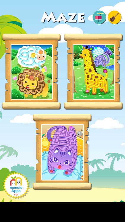 Animal Fun Mazes