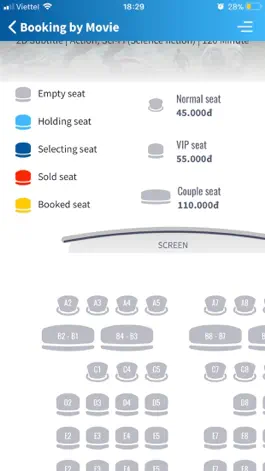 Game screenshot Beta Cinemas apk