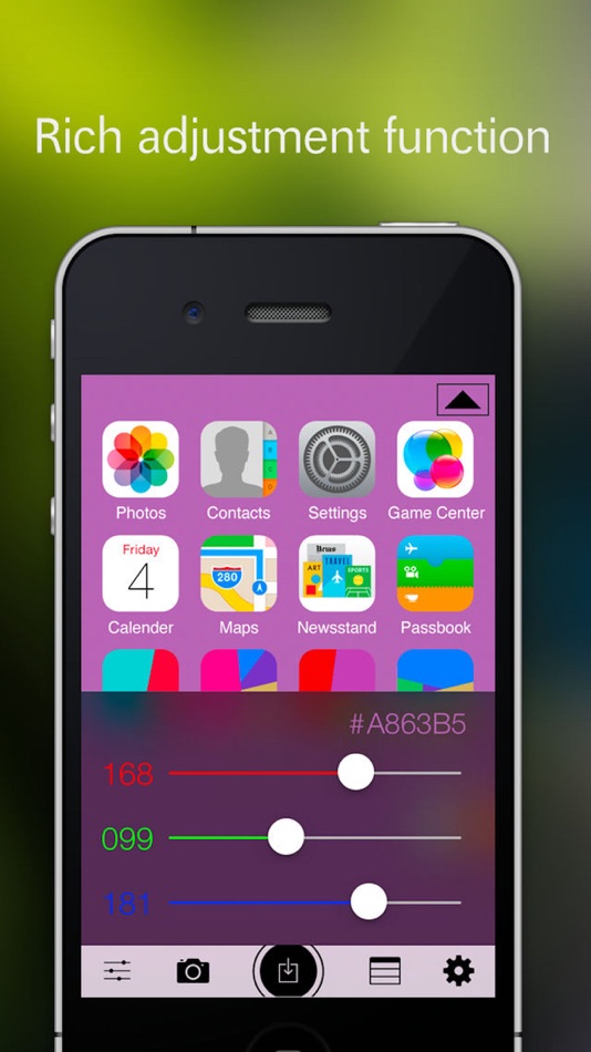 #2. ONE COLOR WALLPAPER (iOS) Podle: Airwire products.