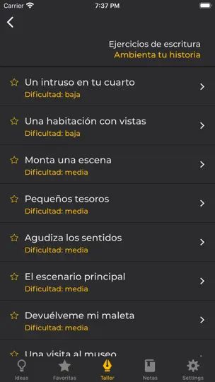 Captura de pantalla de IDeas Para Escribir en iPhone 8