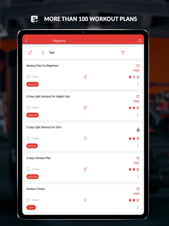 Screenshot #5 pour GT Gym Workout Plans