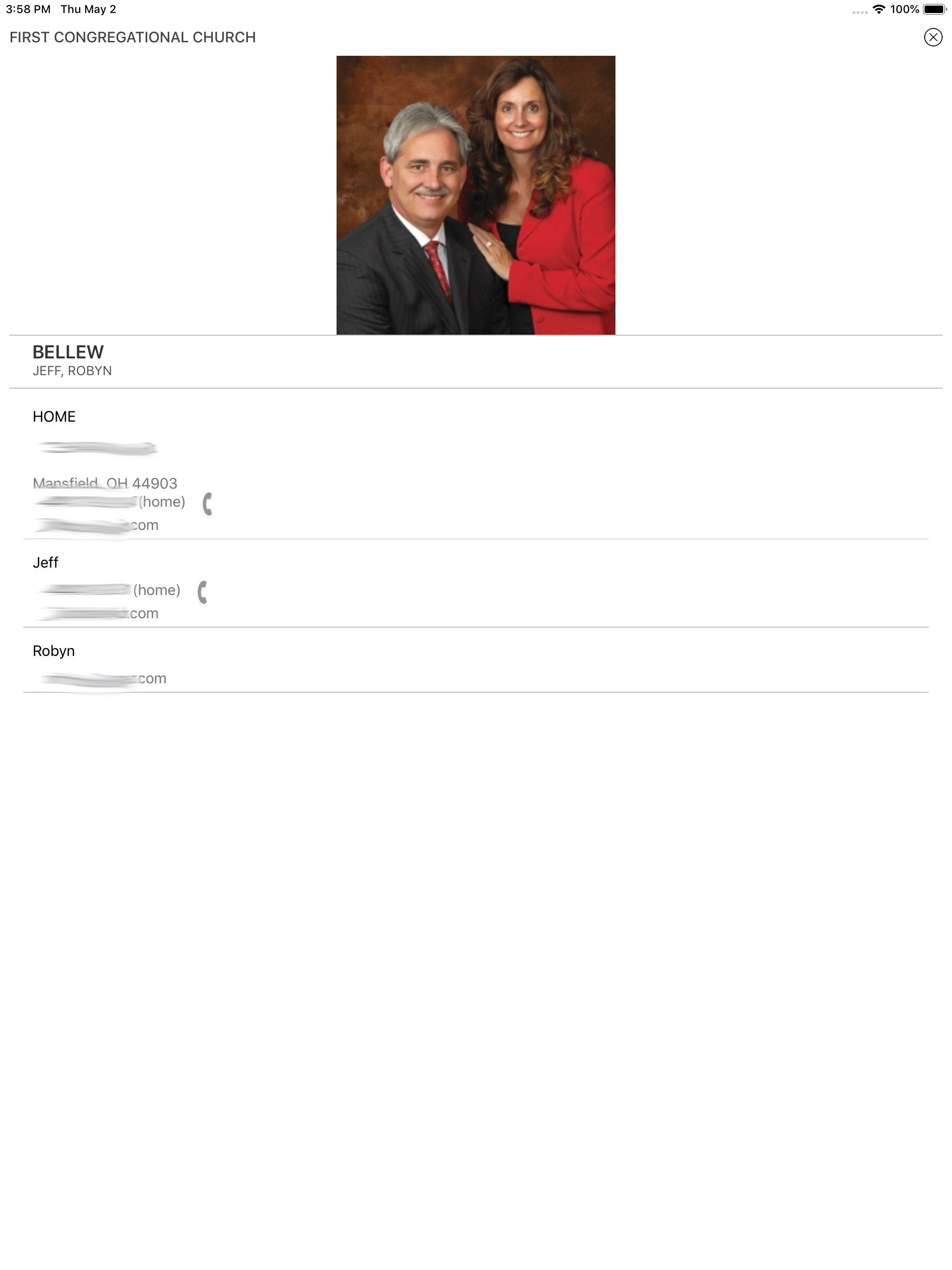 Universal Church Directory