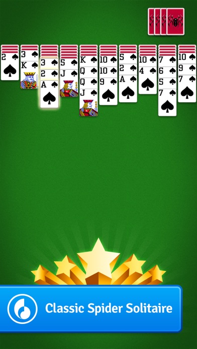 Screenshot #1 pour Spider Solitaire MobilityWare