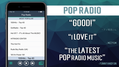 Screenshot #2 pour Radio Pop