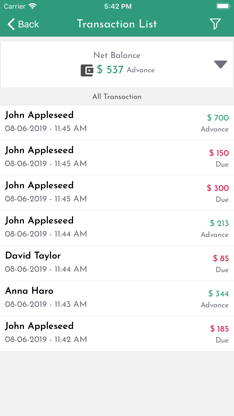CreditLog - Account Ledger screenshot 6