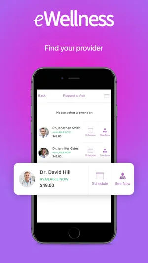 eWellness screenshot 1