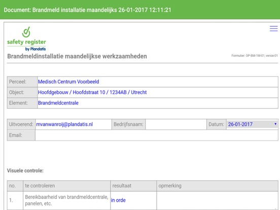 Screenshot #4 pour SafetyRegister