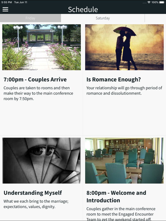 Lincoln Engaged Encounter iPad screenshot 2 - Education app