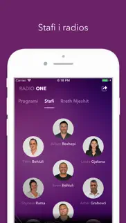 radio one - radio një iphone screenshot 2