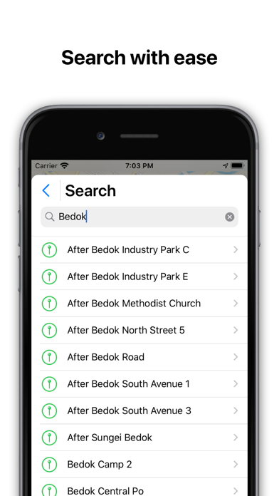 Screenshot #2 pour Buses for Singapore Transit