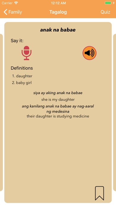 iSabi™ Tagalog+ iPhone screenshot 5 - Education app