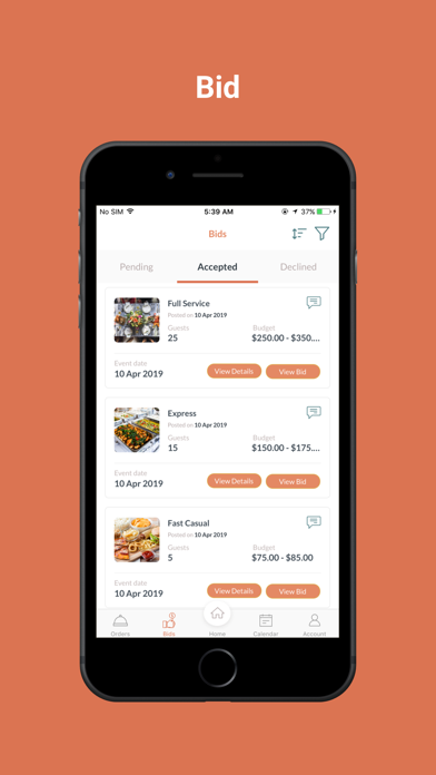 FoodEaze Business Screenshot