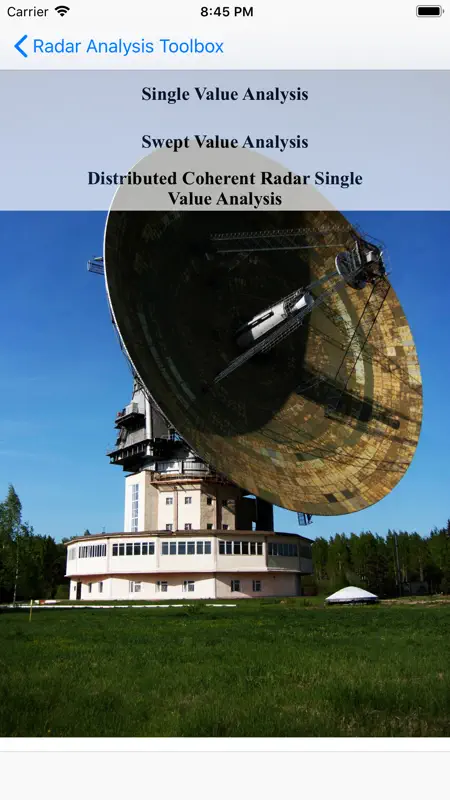 Radar Analysis Toolbox screenshot 2 of 9