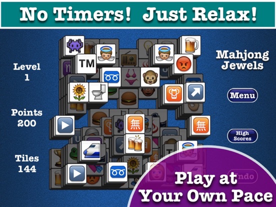 Mahjong Jewels™ Solitaire iPad app afbeelding 4