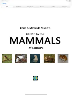 Stuarts European Mammals iPad image 1