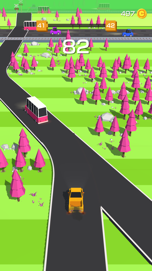 #2. Traffic Run! (iOS) By: Geisha Tokyo Inc.