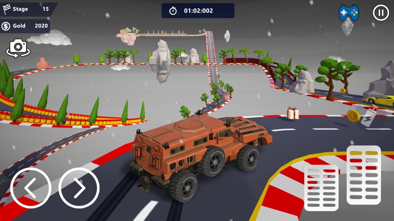 Car Stunts 3D - Sky Parkour screenshot 4