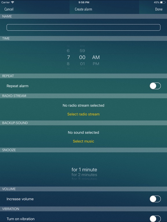 Screenshot #5 pour bedr Pro radio réveil