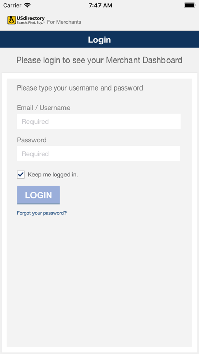 USD for Business Screenshot