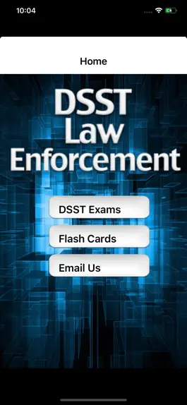 Game screenshot DSST Law Enforcement Prep mod apk