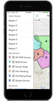 montana fishing access iphone screenshot 2
