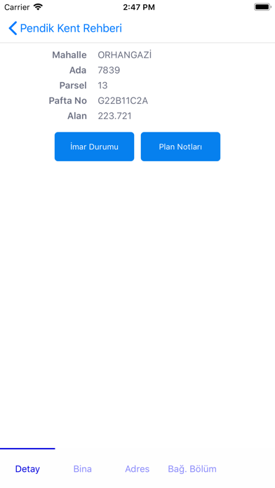 Pendik Belediyesi Kent Rehberi Screenshot
