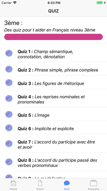Français 3ème screenshot-3