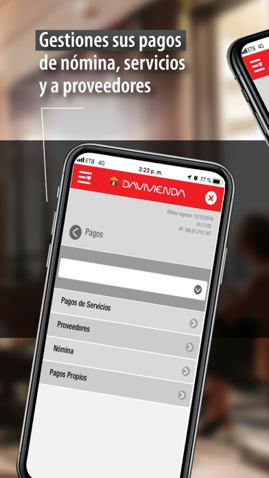 How to cancel & delete Empresas Davivienda Móvil from iphone & ipad 3
