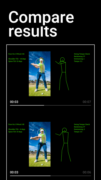 JoyMotion Golf Screenshot
