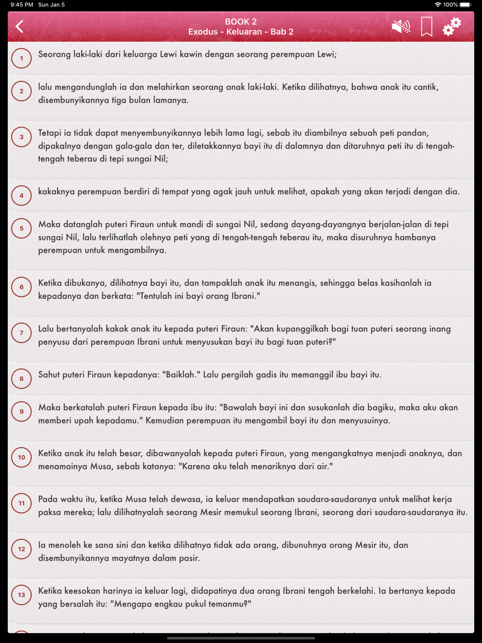Indonesian Bible Audio mp3 Pro