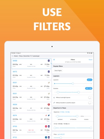 Flightsapp 格安航空券、航空券、旅行の航空券を比較のおすすめ画像3