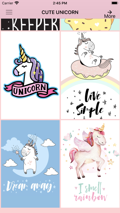 Cute Unicorn Wallpapers Screenshot