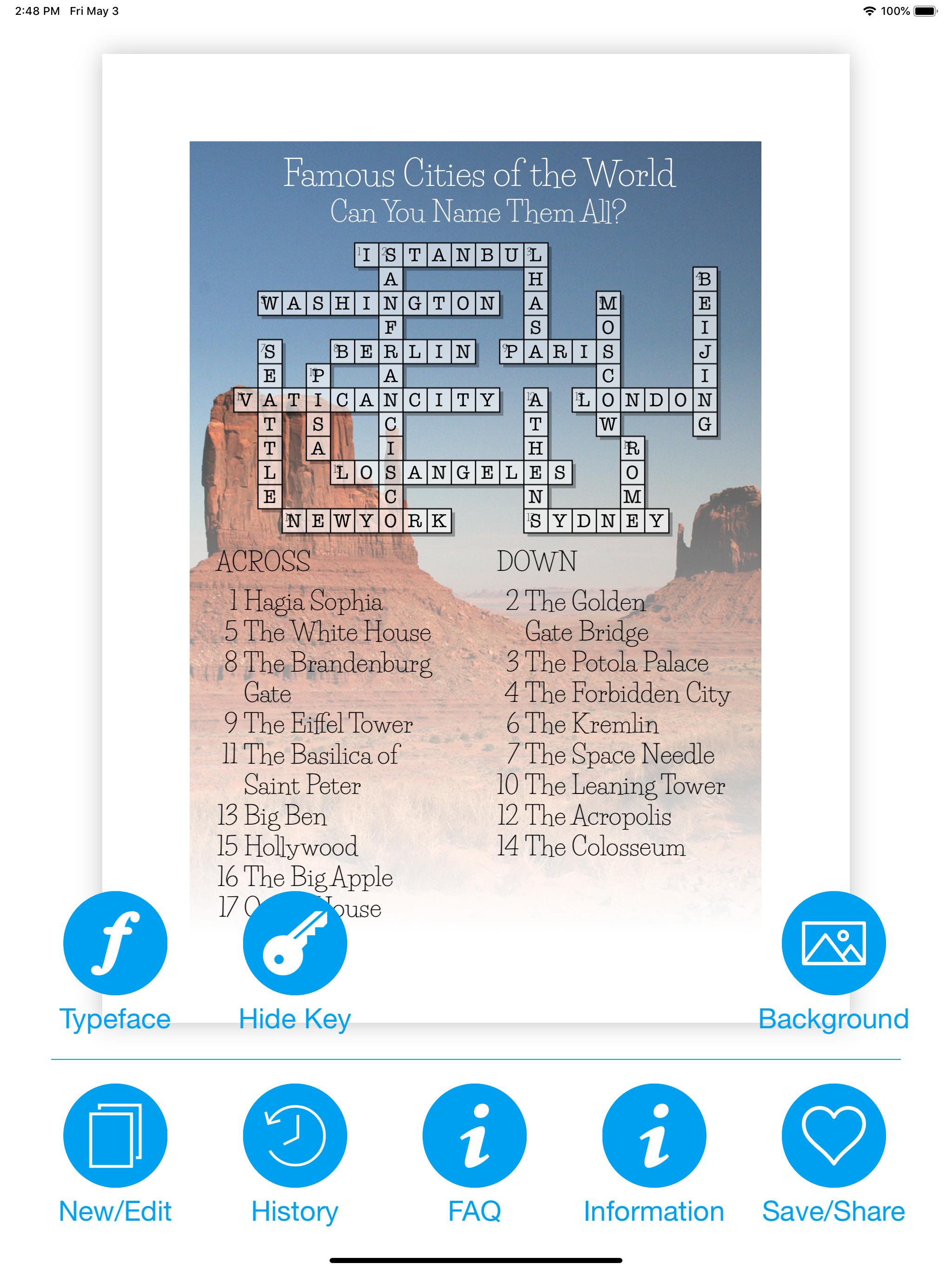Crossword Puzzle Maker