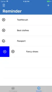 hand luggage iphone screenshot 3
