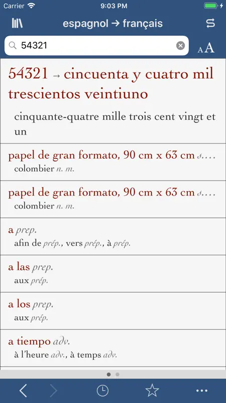 Ultralingua français-espagnol screenshot 3 of 3