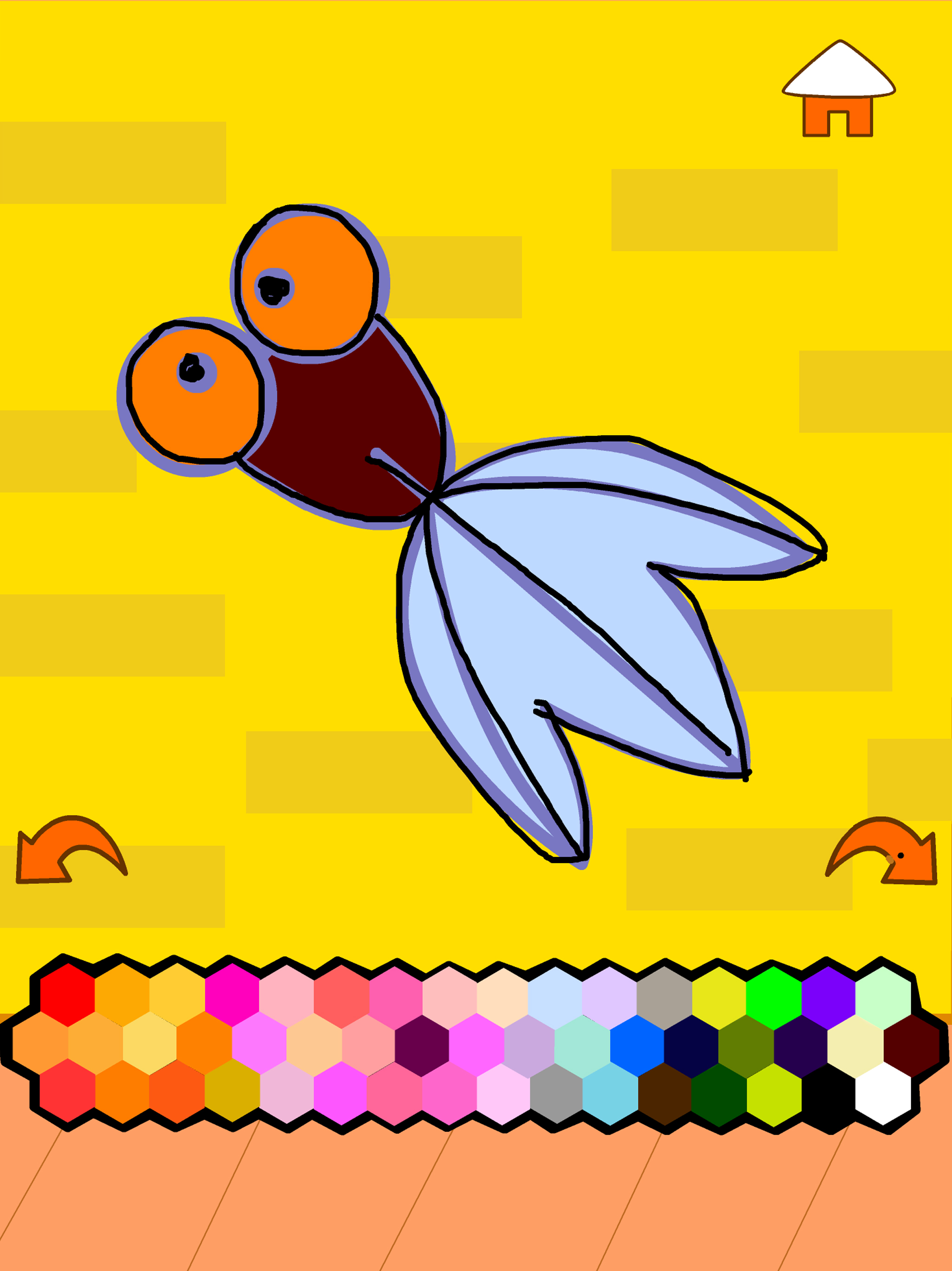Easy Coloring Book Animals