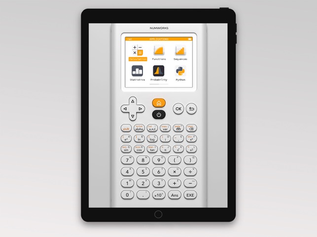  Calculatrice graphique numworks avec application