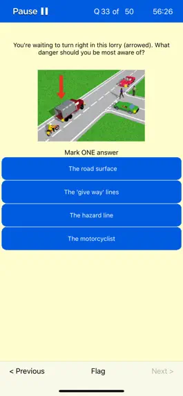 Game screenshot LGV / HGV Lorry Theory Test UK apk