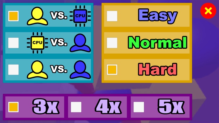 Tic Tac Toe - 3D Box Grid screenshot-3