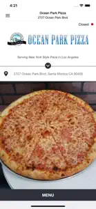 Ocean Park Pizza screenshot #1 for iPhone