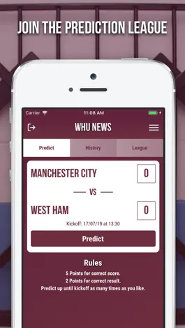 Game screenshot WHU News - Unofficial Fan App apk