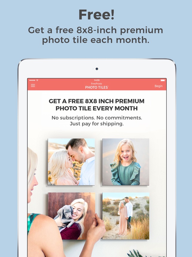 Freeprints Photo Tiles On The App Freeprints Photo Tiles On The App