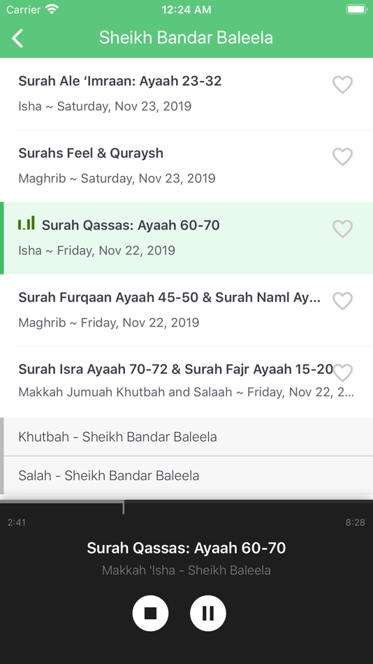 #3. Haramain (iOS) 来自: Ahmed El-Helw