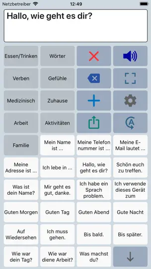 Screenshot von SprachAssistent Schalter auf dem iPhone 1